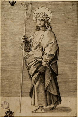 Raimondi Marcantonio - San Giuda Taddeo (dalla serie: Ges? Cristo e gli Apostoli)